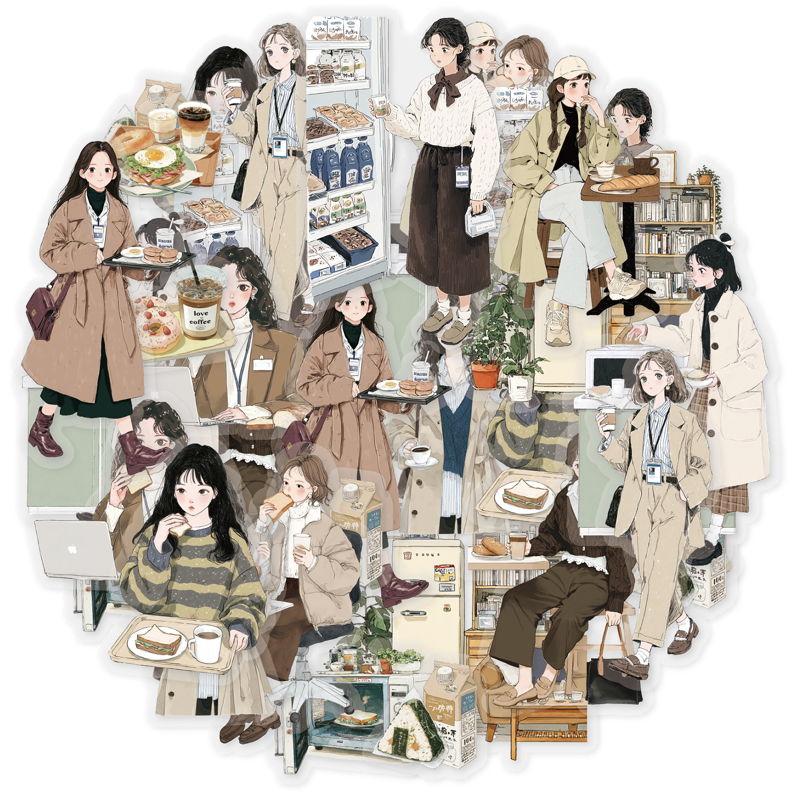 Korean Girls Lifestyle - Etori Life Energy Breakfast Korean Style