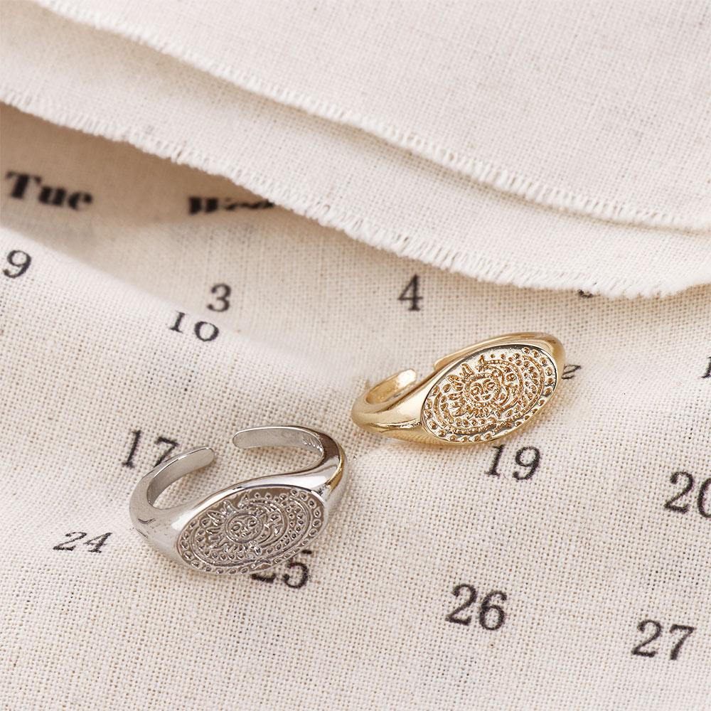 Minimalist Sun Moon Pattern Ri - مراجعة Korean Daily Lifestyle وسعره