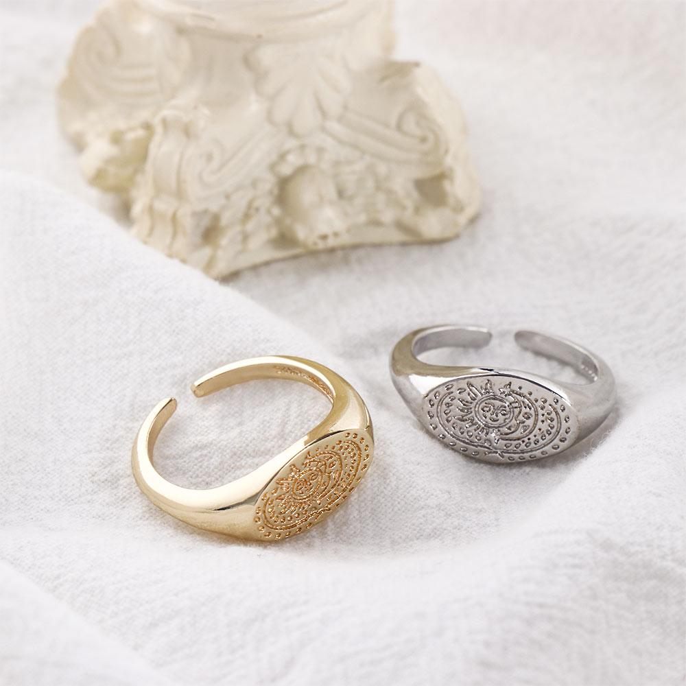 Minimalist Sun Moon Pattern Ri - مراجعة Korean Daily Lifestyle وسعره