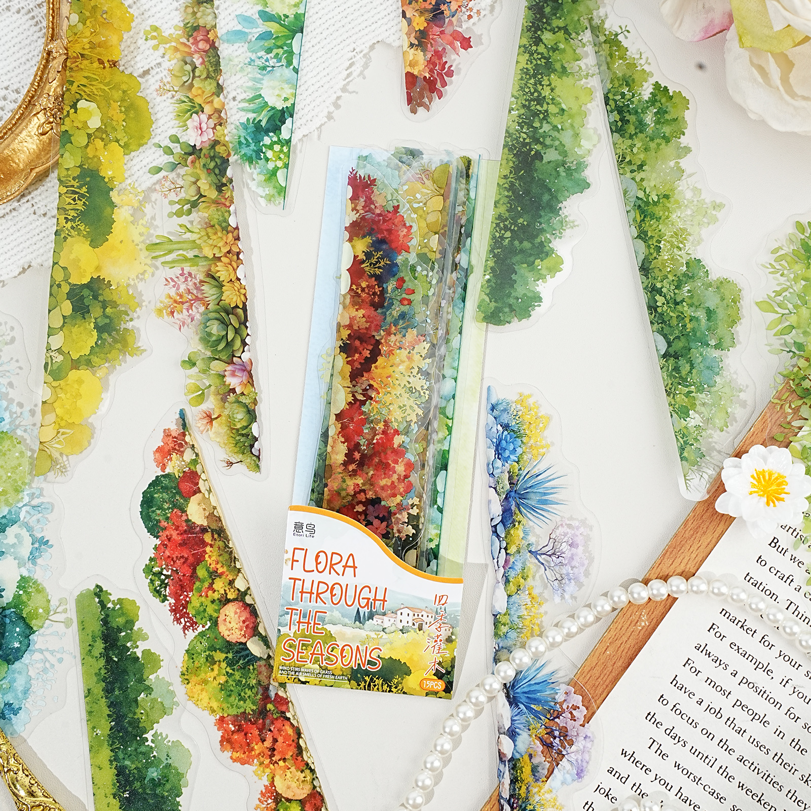 Etori Life 15Pcs Colorful Plan - مراجعة Korean Lifestyle Aesthetic وسعره