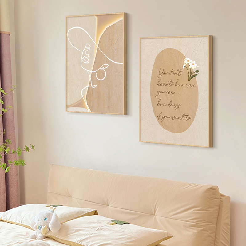 Wooden Cream Style Abstract Li - مراجعة Korean Arts And Lifestyle وسعره
