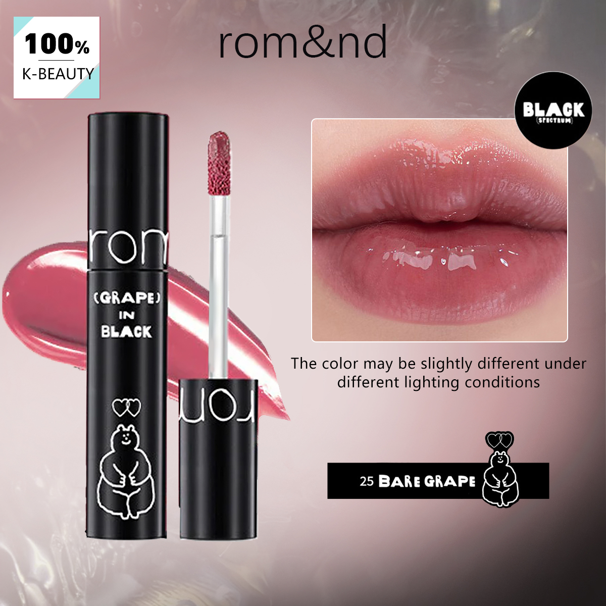 rom&nd X INAPSQUARE JUICY LAST - مراجعة Lip Tint Korean وسعره
