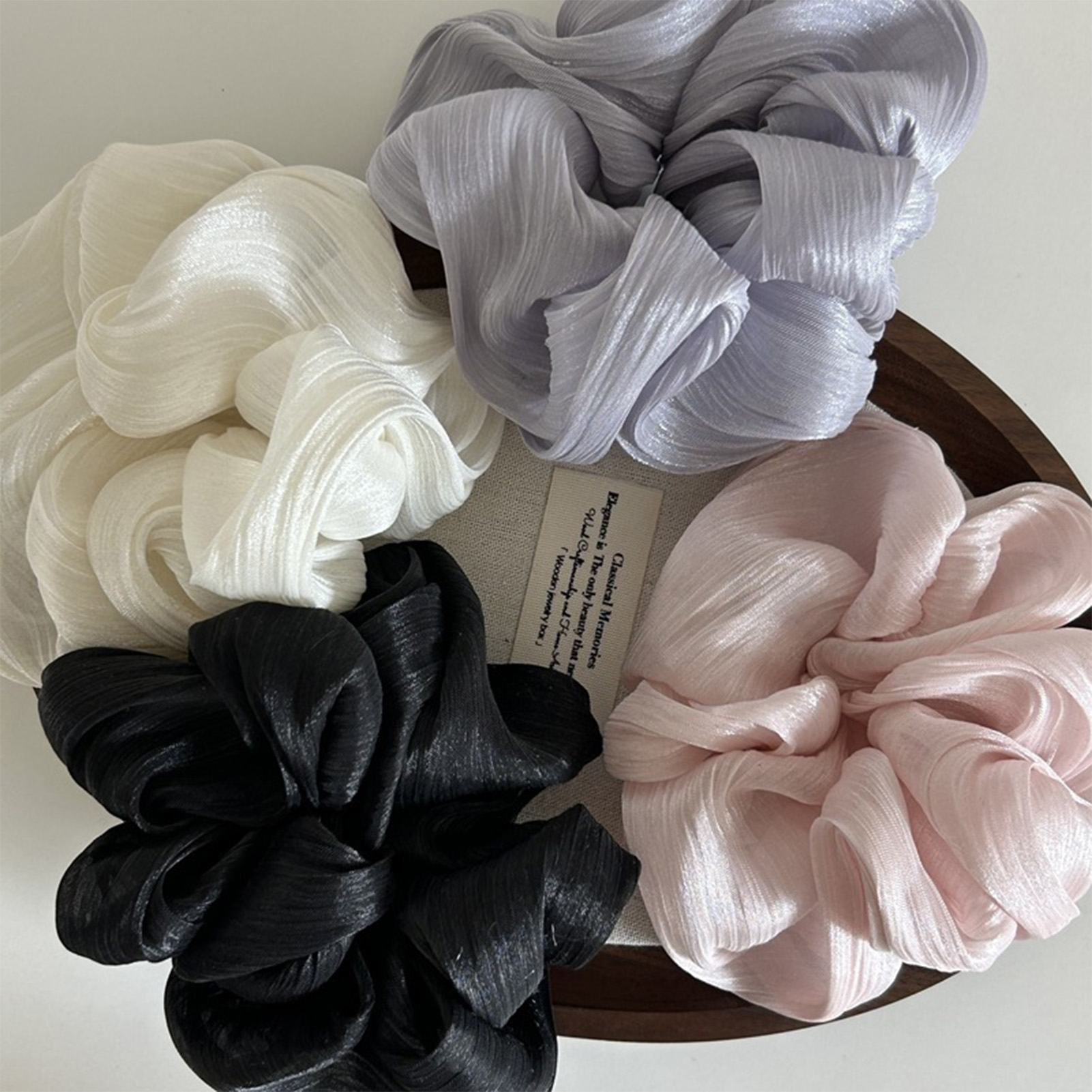 Korean-style Hair Tie Fashiona - مراجعة Korean Lifestyle Student وسعره