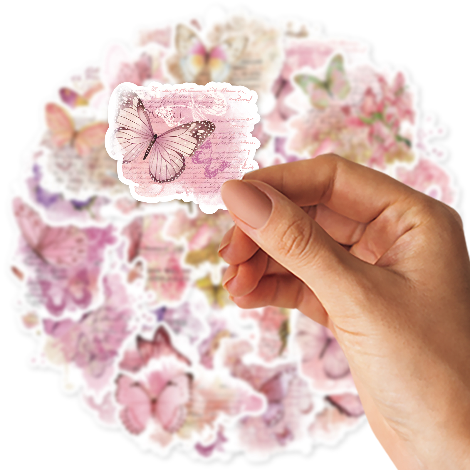 Etori Life Pink Watercolor But - مراجعة Korean Lifestyle & Kids Boutique Photos وسعره