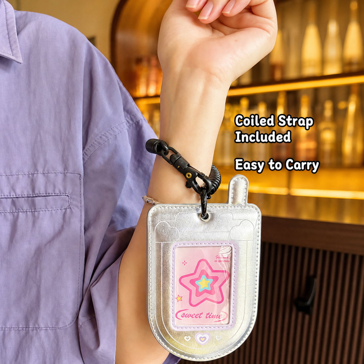 Id Card Case Retro Photocard H - مراجعة Korean Daily Lifestyle وسعره