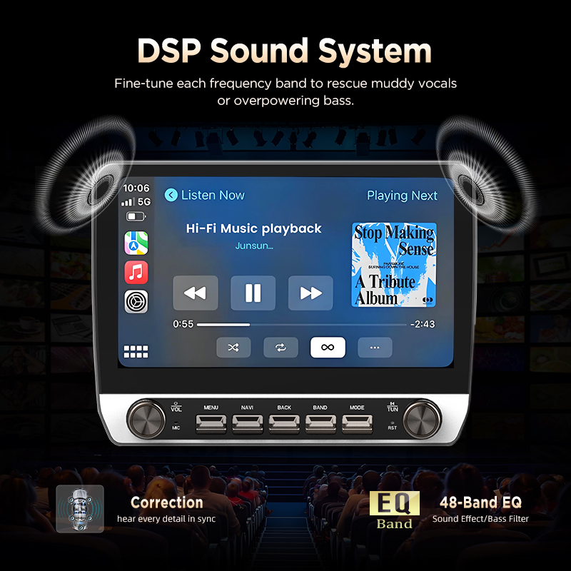 Junsun AI Voice Car Stereo Rad - مراجعة Korean Lifestyle Video وسعره