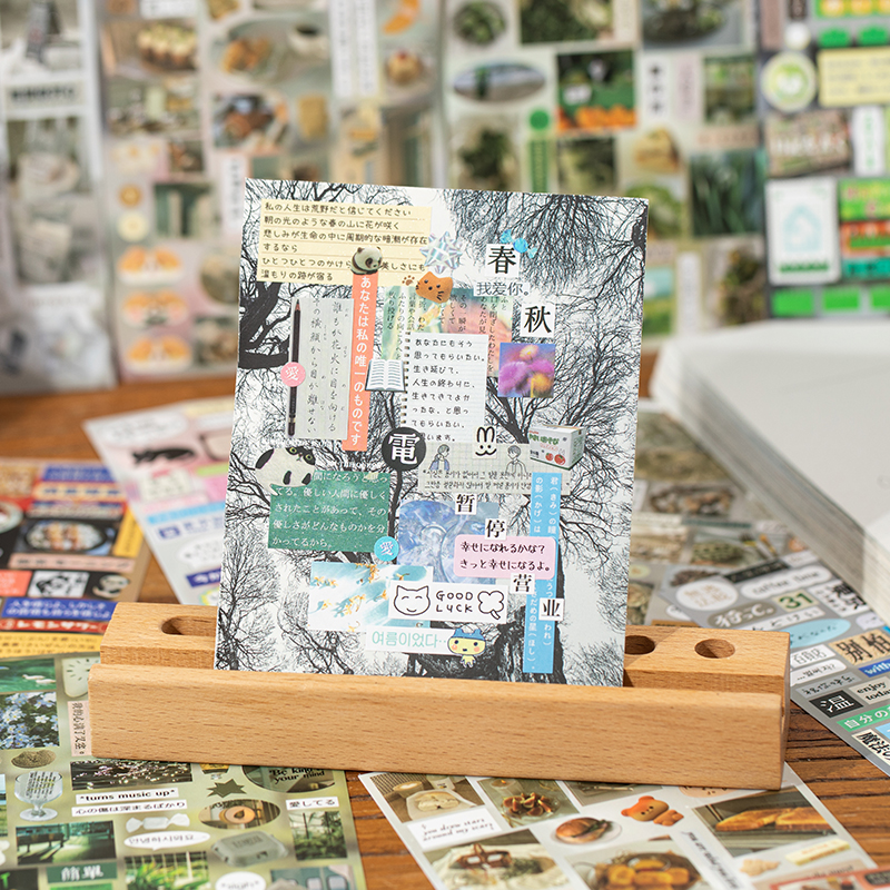 30Sheets Sticker Book Mist Rai - مراجعة Korean Arts And Lifestyle وسعره