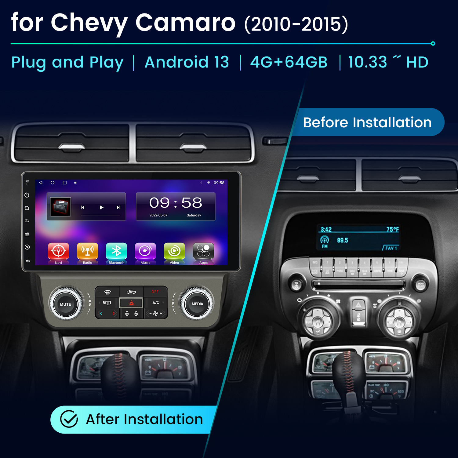 Junsun AI Voice Car Stereo Rad - مراجعة Korean Lifestyle Video وسعره
