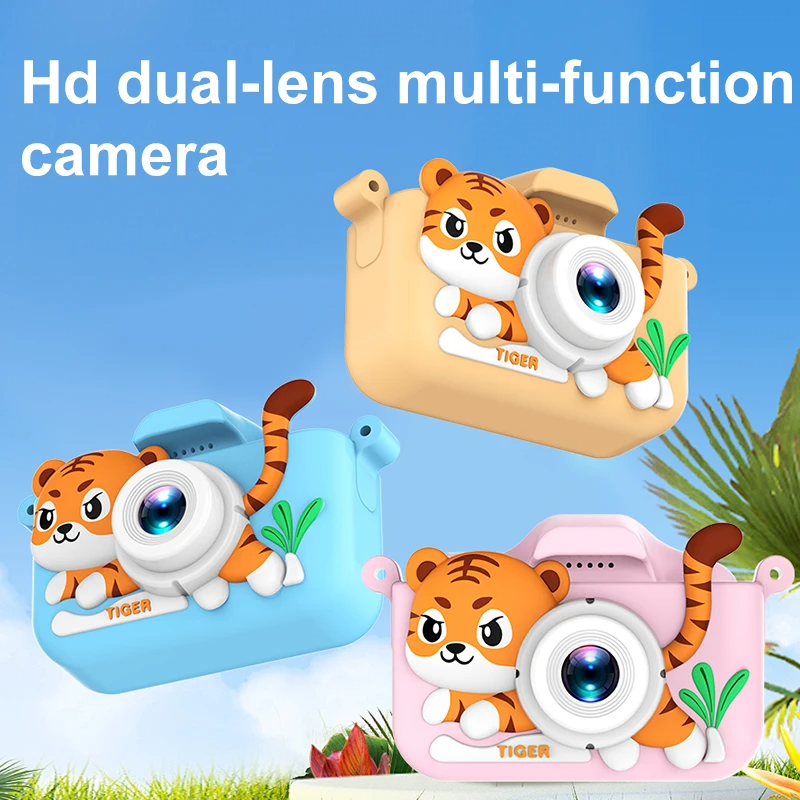 Kids Mini Camera Cartoon Tiger - مراجعة Korean Lifestyle Video وسعره