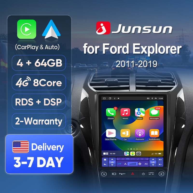 Junsun Wireless CarPlay Screen - مراجعة Korean Lifestyle Video وسعره