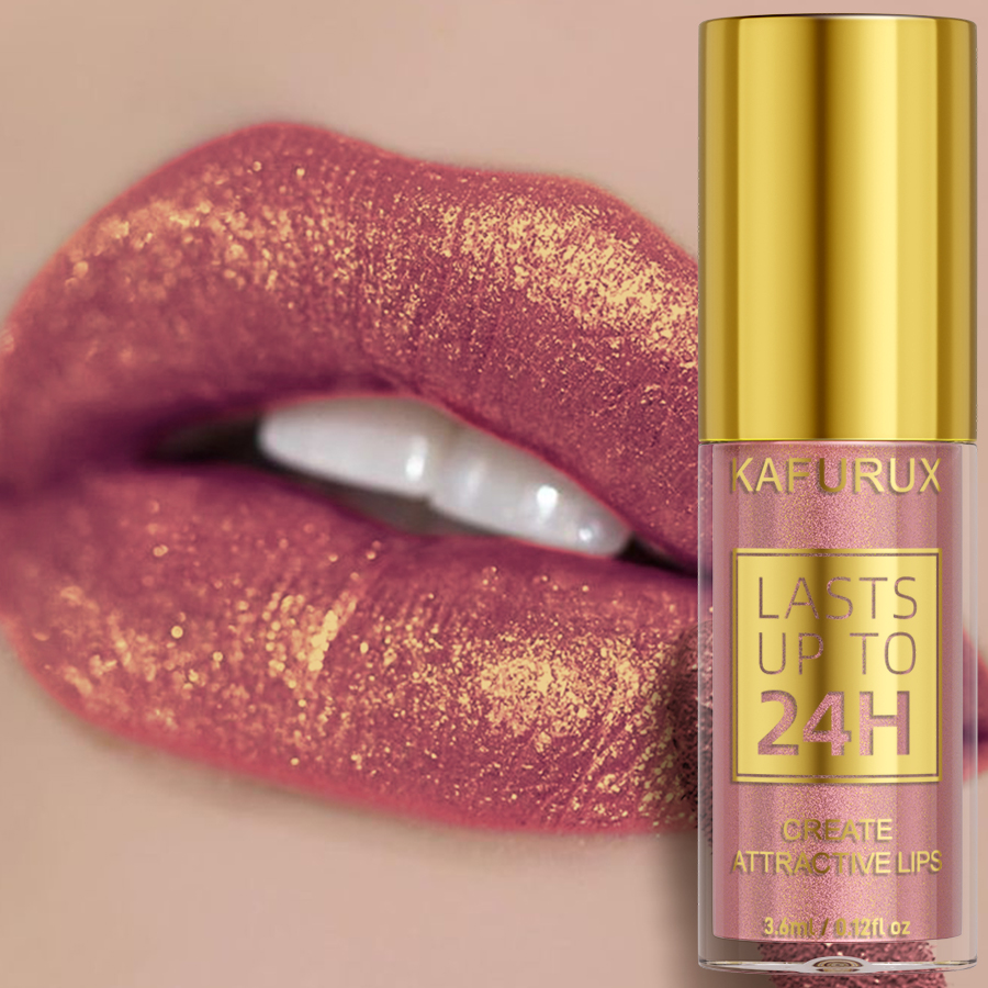 1PC Glitter Metallic 14 Colors - مراجعة Lip Tint Korean وسعره