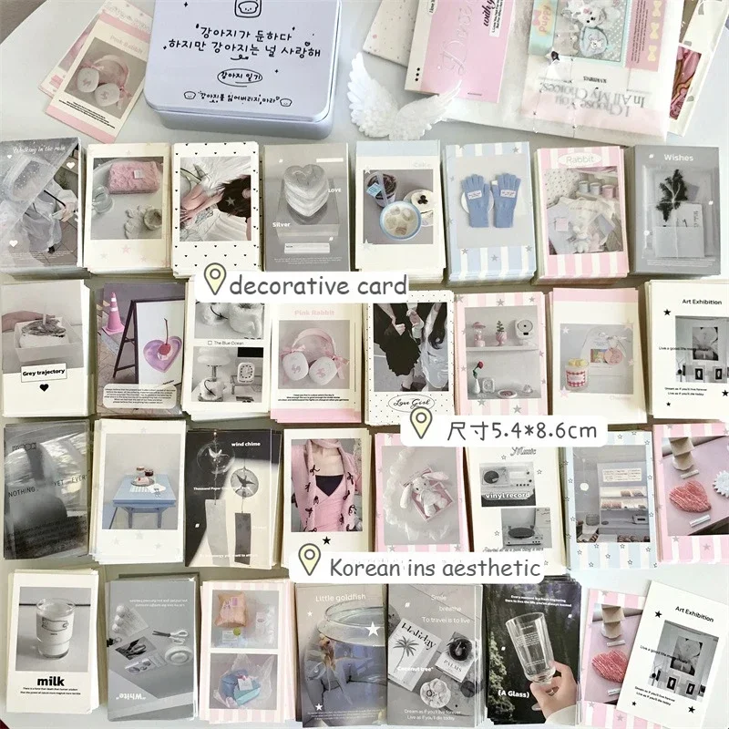 30Pcs Korean Ins Chic Girlish  - مراجعة Korean Daily Lifestyle وسعره