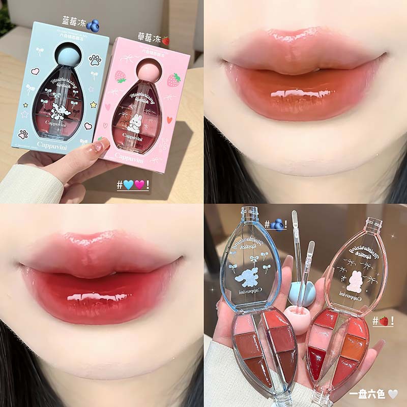 Korean Fashion Six-color Mirro - مراجعة Lip Tint Korean وسعره