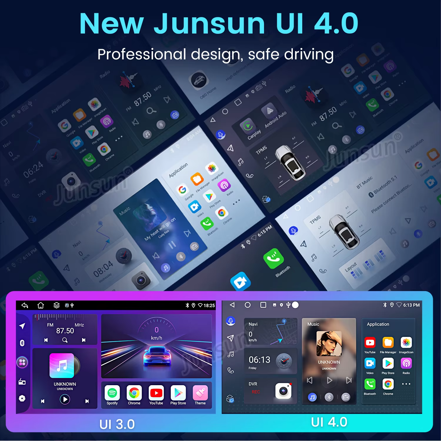 Junsun AI Voice Car Stereo Rad - مراجعة Korean Lifestyle Video وسعره
