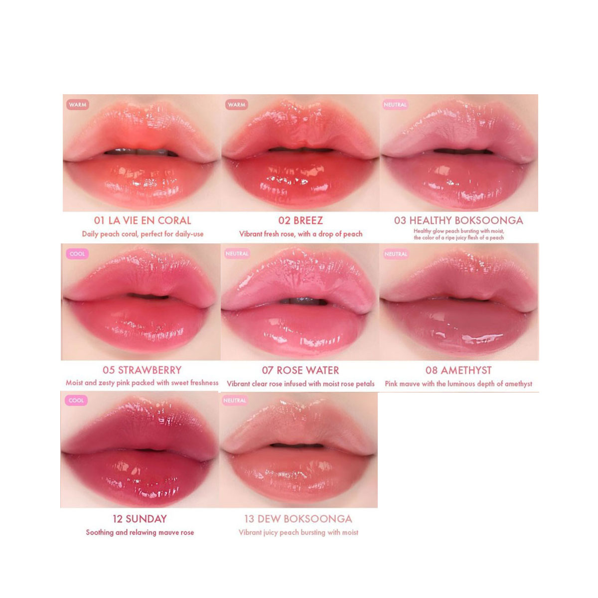 [ClearanceSale] AMUSE DEW TINT - مراجعة Lip Tint Korean وسعره