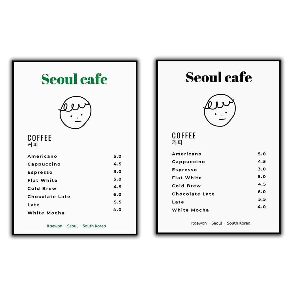 Seoul Cafe Print Wall Art Prin - مراجعة Korean Arts And Lifestyle وسعره