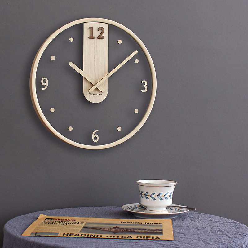 Design European Clock Wall Aes - مراجعة Korean Arts And Lifestyle وسعره