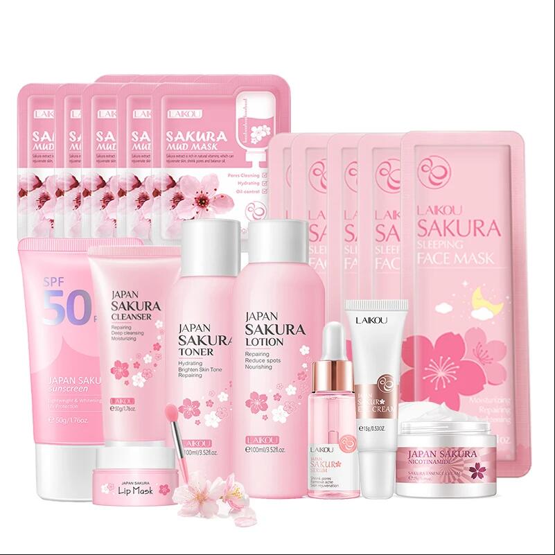 Japan Sakura Facial Cleaner Ko - مراجعة Korean Skincare Routine وسعره