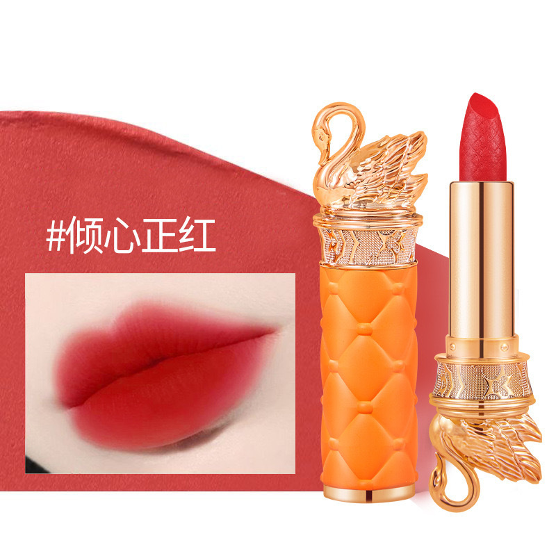 Swan Velvet Matte Lipstick Wat - مراجعة Lip Tint Korean وسعره