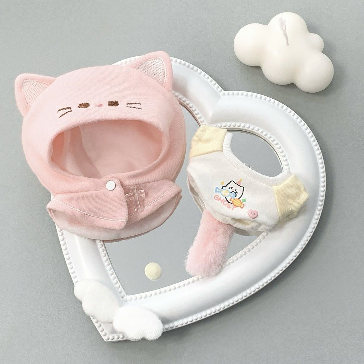 10cm Cotton Doll Cat Ears With - مراجعة Korean Girls Lifestyle وسعره