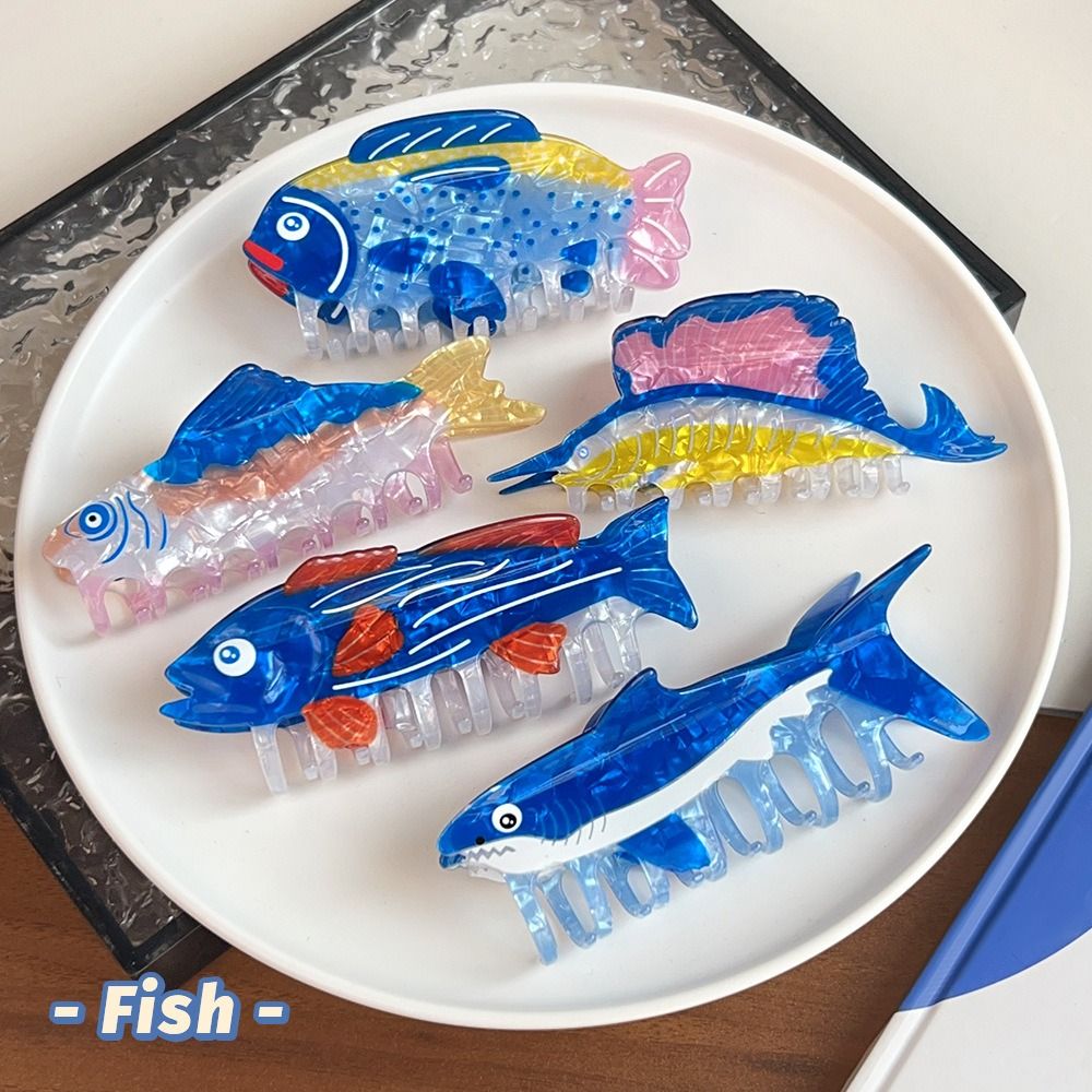 Sweet Hairpin Ocean Animal Hai - مراجعة Korean Girls Lifestyle وسعره