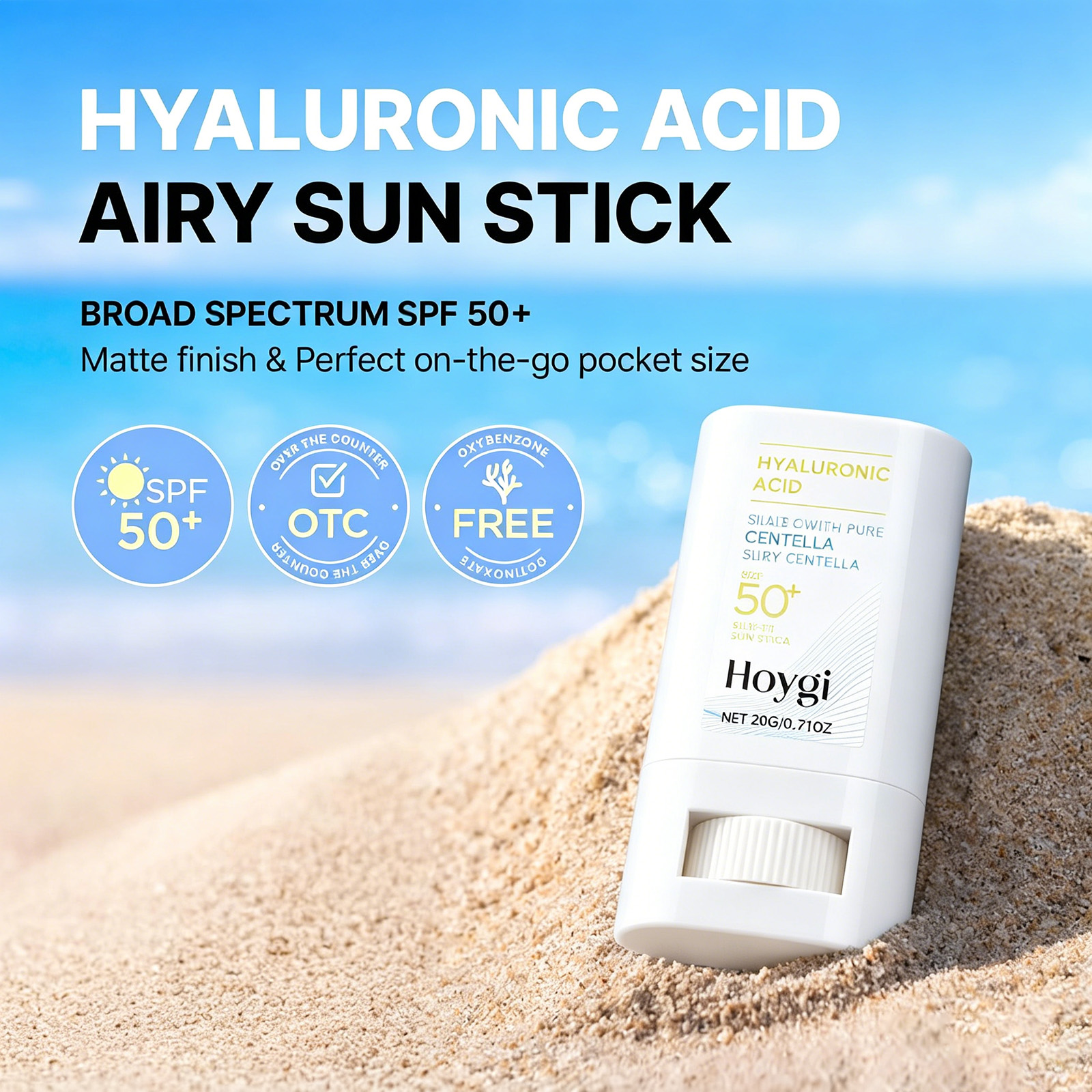 Hyaluronic Acid Watery Sun Sti - مراجعة Sunstick Korean Spf وسعره