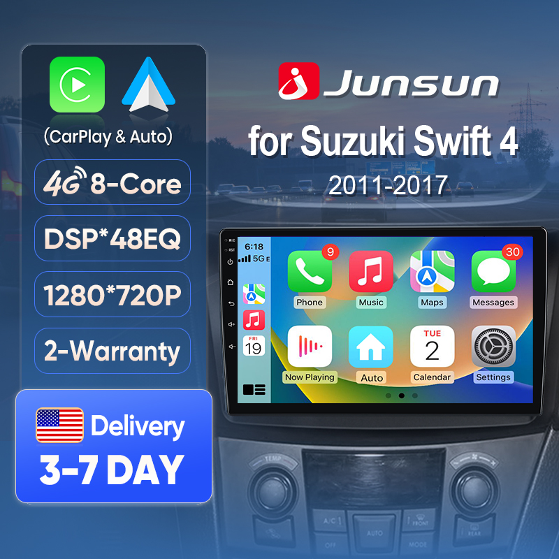 Junsun AI Voice Car Stereo Rad - مراجعة Korean Lifestyle Video وسعره