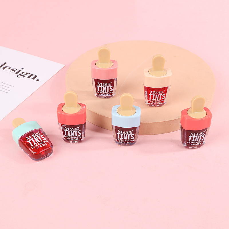 12Pcs Korea Fruit Lip Tint Ice - مراجعة Lip Tint Korean وسعره