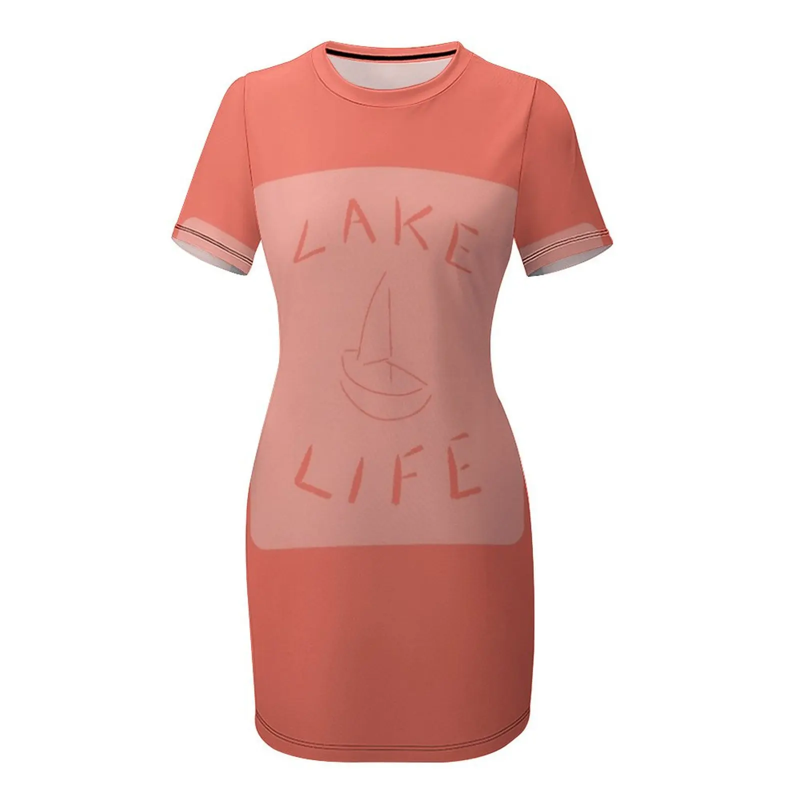Lake Life (Light Red) Short-Sl - مراجعة Korean Lifestyle Trends وسعره
