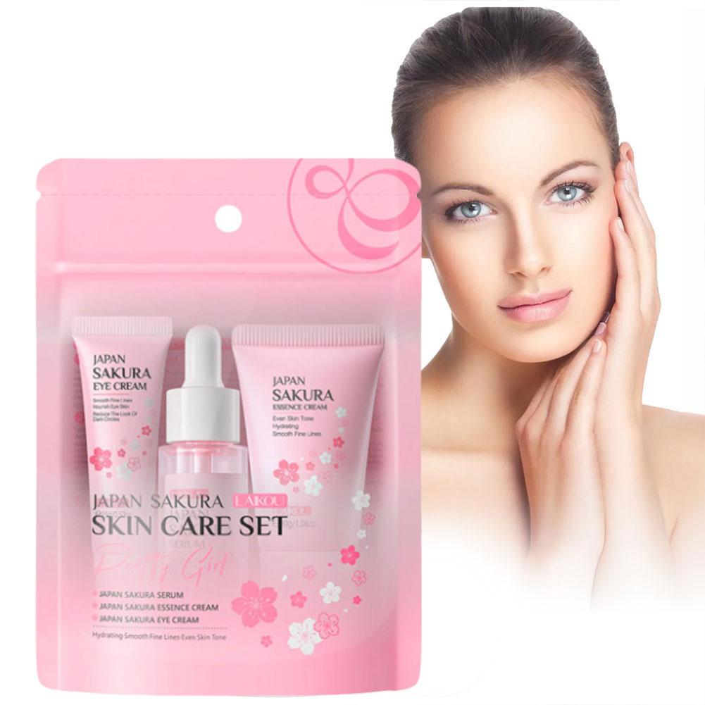 Sakura Skin Care Sets & Kits W - مراجعة Korean Skincare Routine وسعره