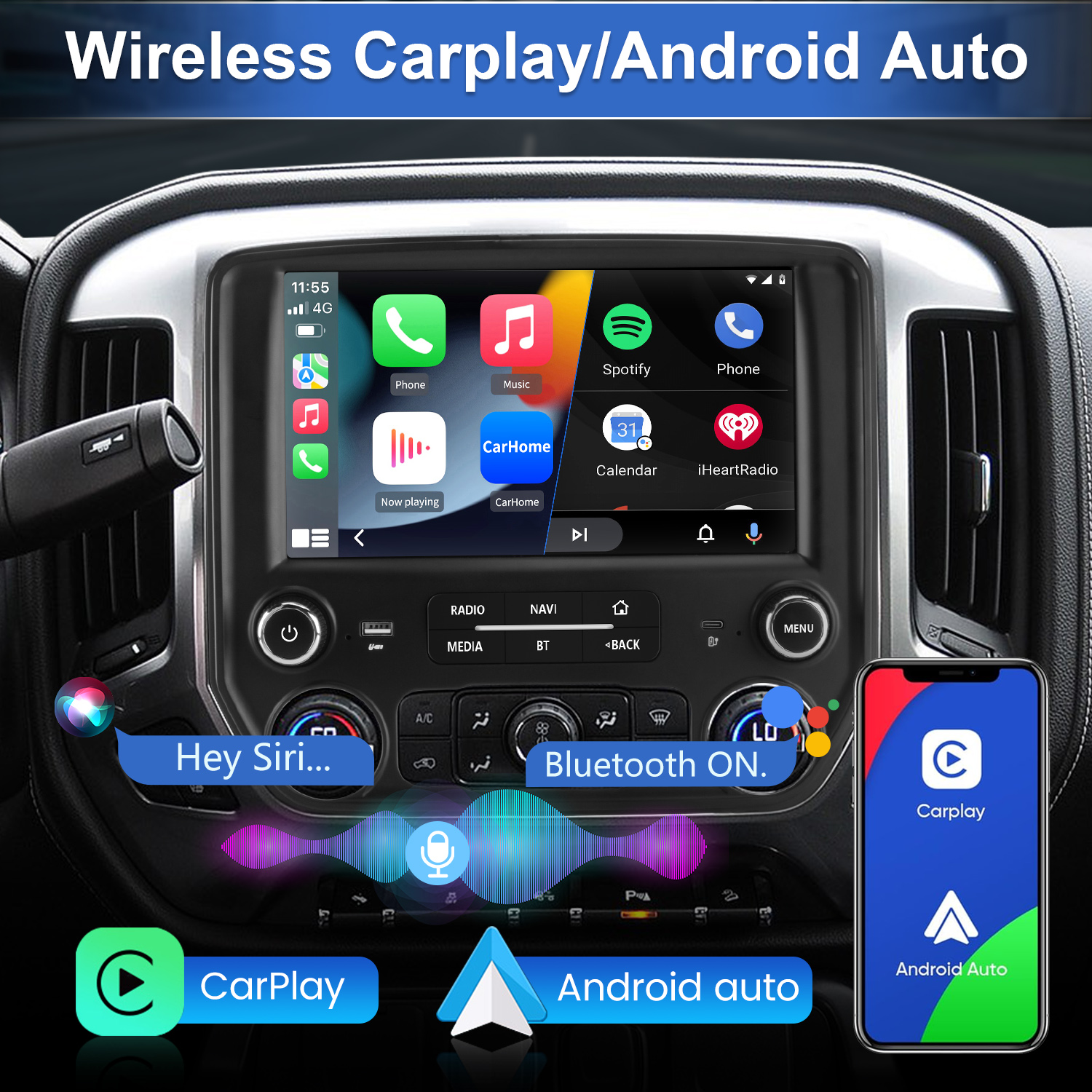 Junsun AI Voice Car Stereo Rad - مراجعة Korean Lifestyle Video وسعره